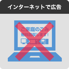 インターネットで広告